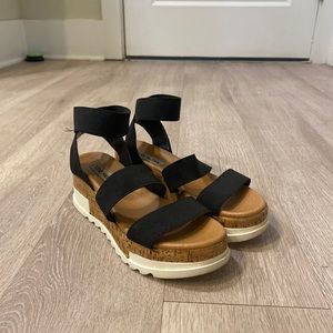 Steve Madden Bandi Cork Wedge Sandals